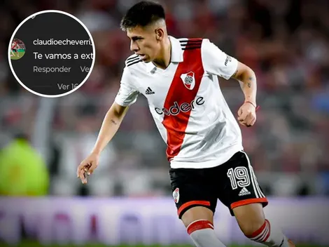 El comentario de Echeverri en el posteo de despedida de Emanuel Mammana