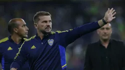 Herrón, el DT de la Reserva de Boca.