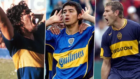 Maradona, Riquelme y Palermo están presentes.