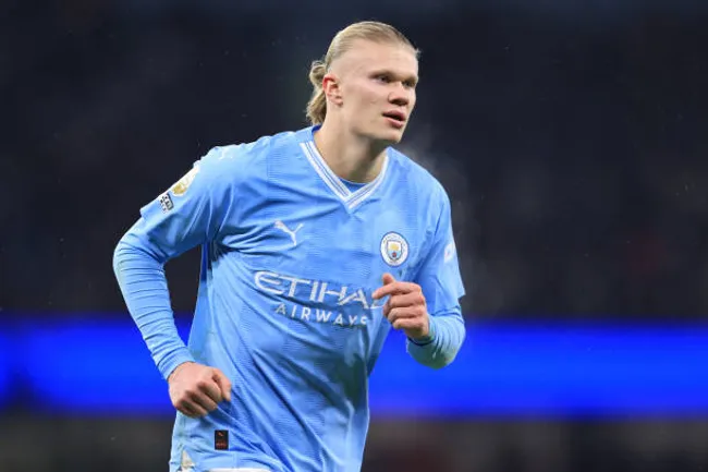 El temible Erling Haaland en acción. (Foto: Getty)