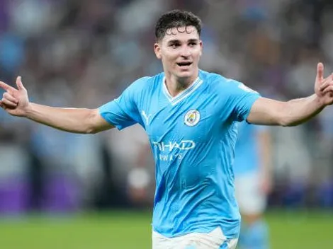 Julián Álvarez se sigue imponiendo como el mejor jugador argentino en Europa