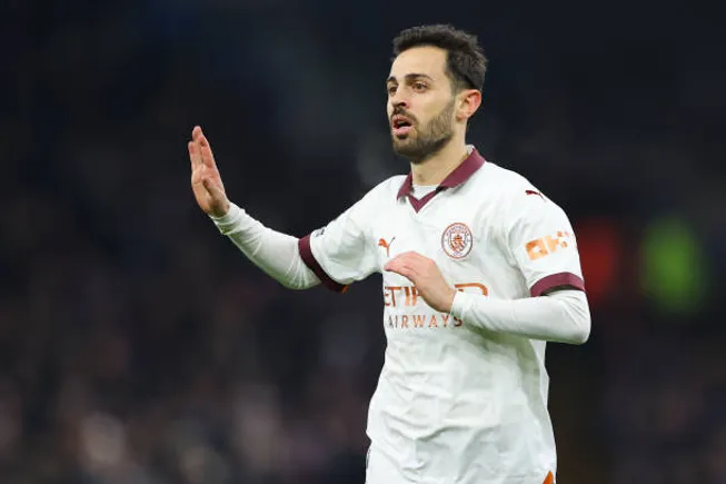 Bernardo Silva fue sancionado por un episodio similar en 2019.