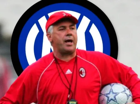 Ancelotti soltó que es hincha del Inter y desató la polémica en Italia