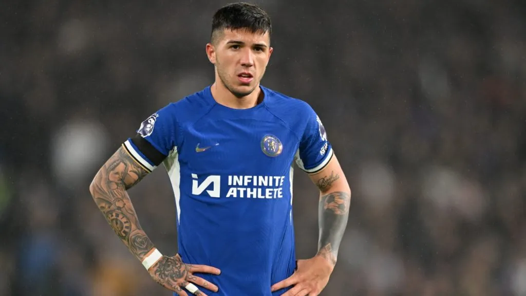 Enzo Fernández, figura de Chelsea.