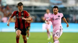 Santiago Sosa se enfrentó a Messi en la Leagues Cup 2023.