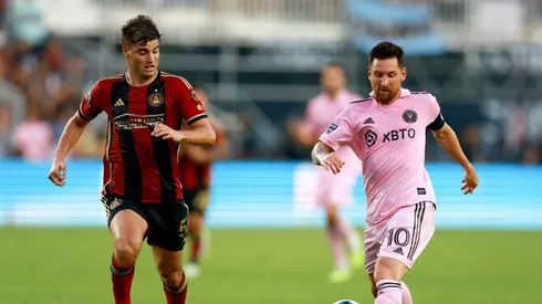 Santiago Sosa se enfrentó a Messi en la Leagues Cup 2023.