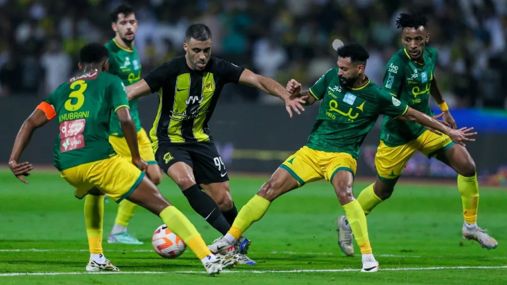 Hamdallah es uno de los pocos jugadores a rescatar durante los primeros partidos de Gallardo (Getty Images).