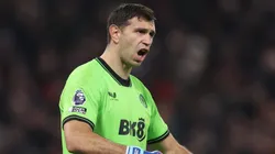 Emiliano Martínez quedó segundo en el ranking de la IFFHS de los mejores arqueros del 2023. Getty Images.