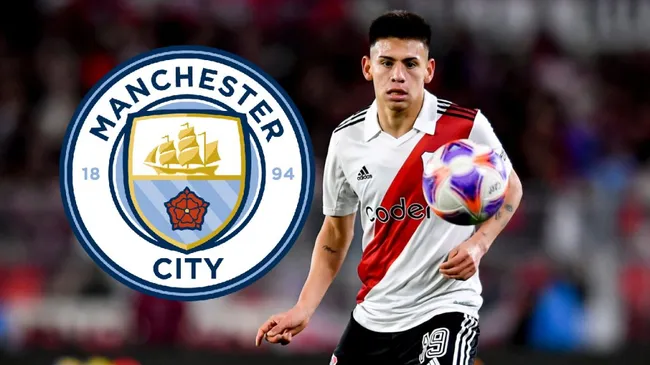 Echeverri se quedará un año en River y se irá a Manchester City