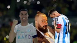 El periodista alzó la figura de Cristiano Ronaldo y lanzó una indirecta a Lionel Messi.