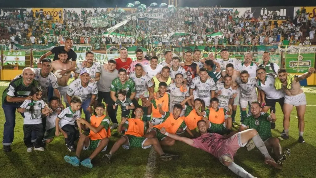 El equipo salió campeón del torneo provincial del 2023. Foto Mandiyú.
