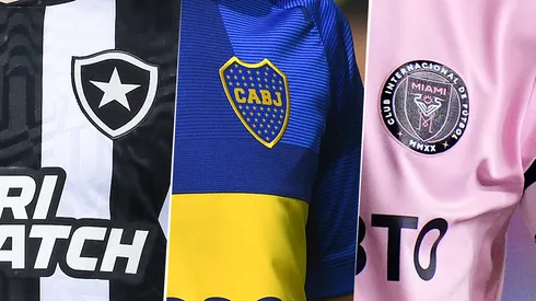 Triangulación Botafogo, Boca e Inter Miami.