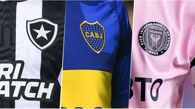 Triangulación Botafogo, Boca e Inter Miami.
