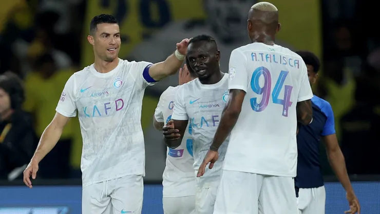 Cristiano Ronaldo, Mané y Talisca, autores de los goles de Al Ittihad.