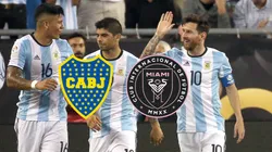 "Ya habló con él": Messi tentó a Rojo de cambiar Boca por Inter Miami