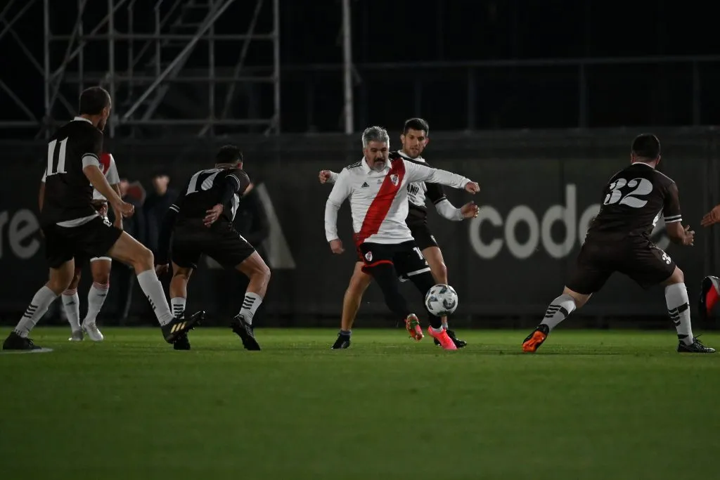 Ariel Ortega en el Senior de River.