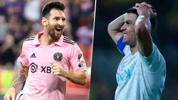 Lionel Messi, en el ranking de Four Four Two, aparece entre los mejores seis del 2023, mientras que Cristiano Ronaldo ni siquiera figura entre los primeros 100. Getty Images.