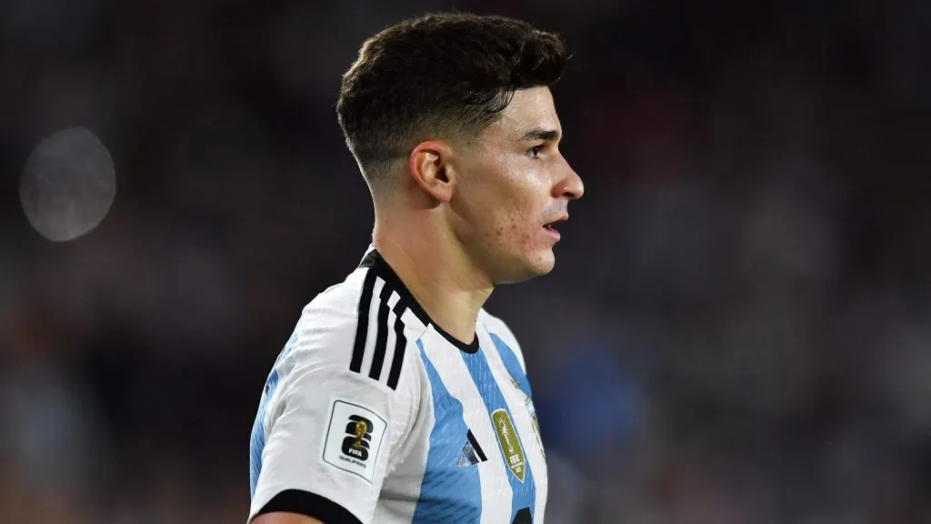 Julián Álvarez también es vital para la Selección Argentina. (Foto: Getty)