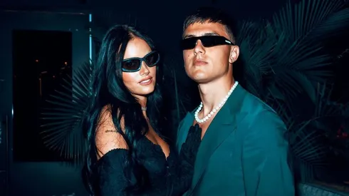 Oriana Sabatini y Paulo Dybala.