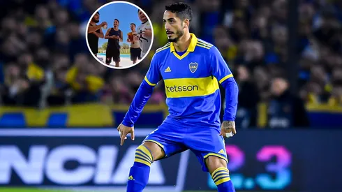 El defensor central se mostró en las redes sociales con ropa de Independiente.