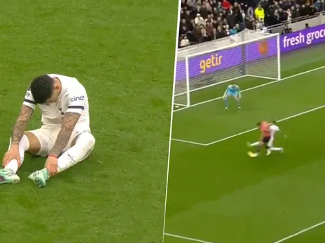 Cuti Romero: dolor, salvada espectacular y alarma en Tottenham