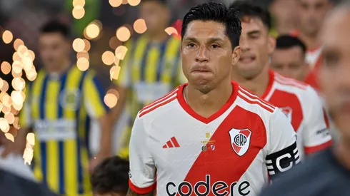 Enzo Pérez se fue de River y ahora firmó con Estudiantes.