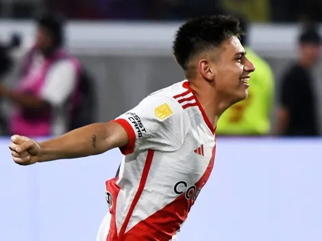 Echeverri y una publicación que ilusiona a los hinchas de River con su continuidad