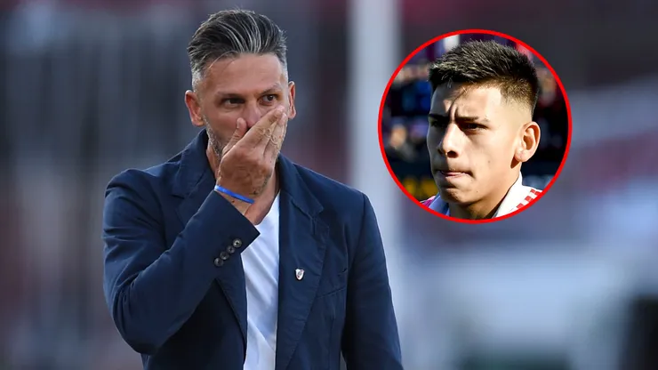 La reacción de Demichelis a la no renovación de Echeverri en River: "Hay tiempo..."