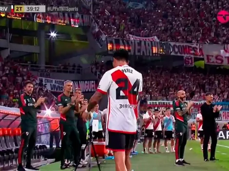 VIDEO | Polémico: Enzo Pérez no saludó a Demichelis en su último partido en River
