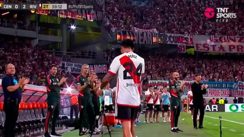 VIDEO | Polémico: Enzo Pérez no saludó a Demichelis en su último partido en River