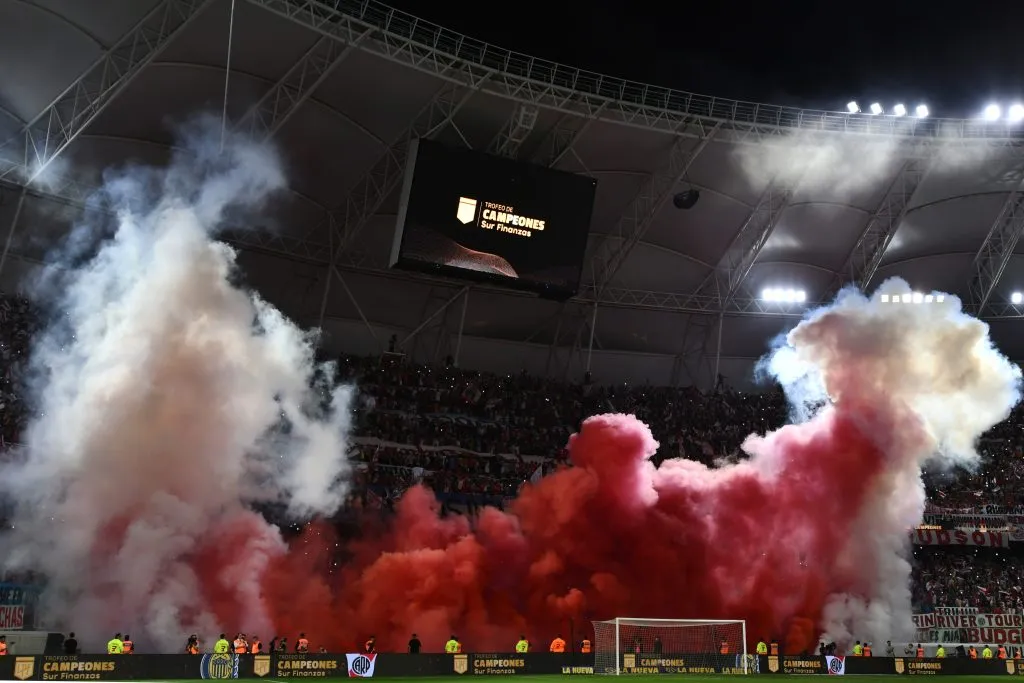 Demichelis le dedicó el campeonato a los hinchas. (Foto: Getty).