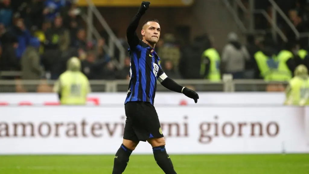 Lautaro Martínez, de gran momento con Inter. (Foto: Getty)