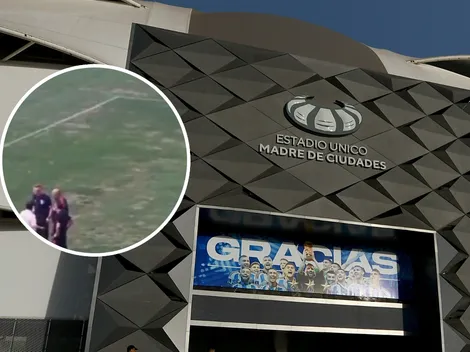 El mal estado del campo del Madre de Ciudades para River vs. Central