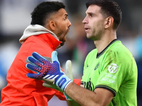 Dibu Martínez reconoció que mira poco a Independiente