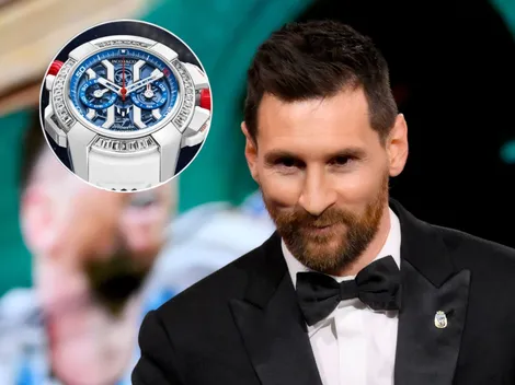 ¿Cuánto cuesta el reloj de oro blanco más caro que usa Messi? 