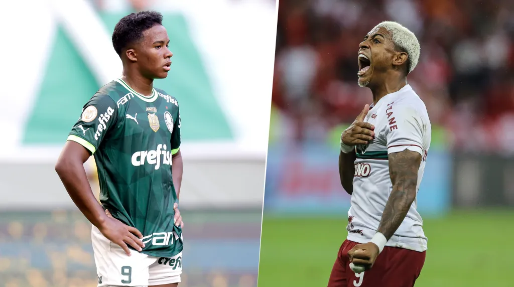 Endrick y Kennedy, figuras de la Sub 23 de Brasil. (Foto: Getty Images)