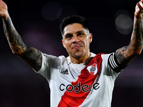 Enzo Pérez se va de River: jugará su último partido en el Trofeo de Campeones