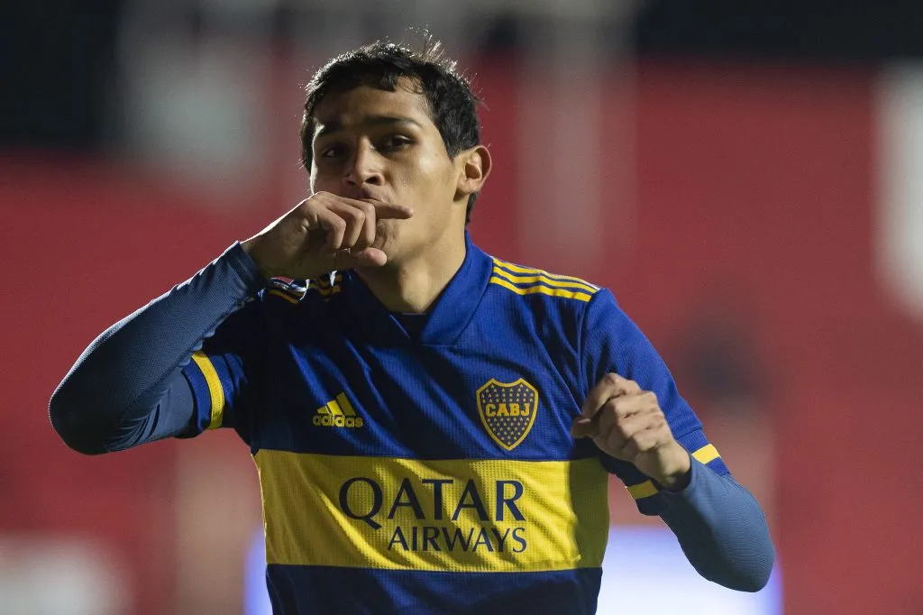 Obando convirtió 2 goles con la camiseta de Boca. (Foto: Getty).
