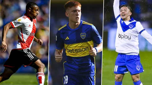Tres de los jugadores más valiosos del momento en Argentina.