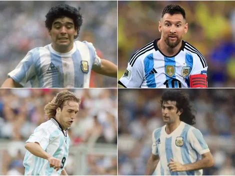 La IA eligió al MEJOR once de la historia de la Selección Argentina