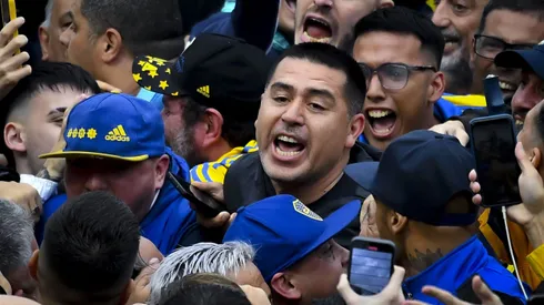 Riquelme ganó las elecciones de Boca de forma contundente sobre la fórmula Ibarra-Macri (Getty Images).