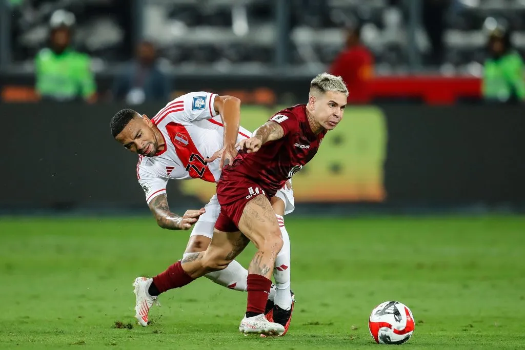 Soteldo está cumpliendo una gran Eliminatoria con Venezuela.