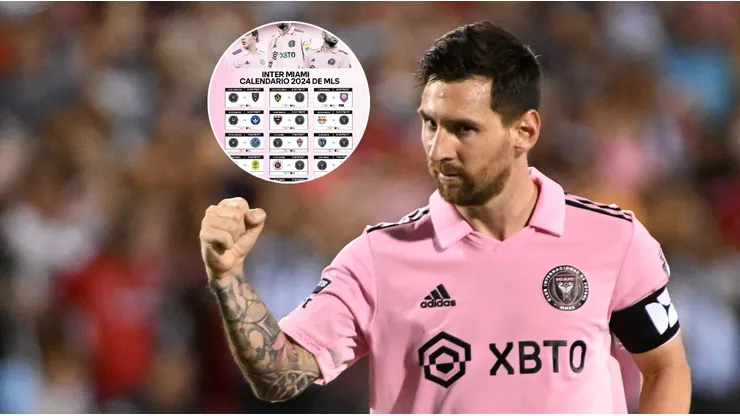 El calendario completo de Messi e Inter Miami en la MLS 2024.