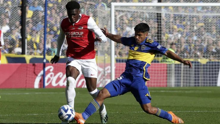 Santiago Gauna se fue libre de Boca a Almirante Brown.