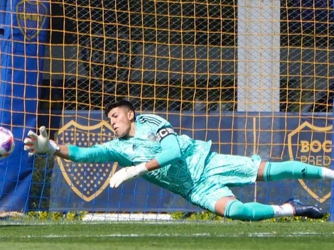 Martínez y Riquelme lo acordaron: Leandro Brey será el arquero suplente de Boca