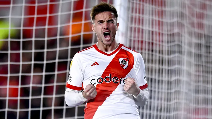 Agustín Palavecino, muy cuestionado en River. (Getty Images)
