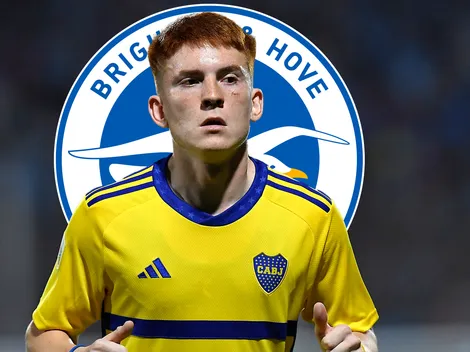 Confirmado: Valentín Barco se va de Boca y jugará en el Brighton