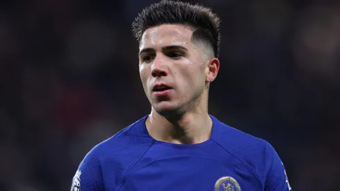 Enzo Fernández y un presente complejo en Londres.