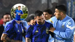 Nuevo delantero de Inter Miami, Leo Messi y Luis Suárez.