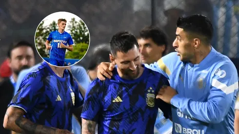 Nuevo delantero de Inter Miami, Leo Messi y Luis Suárez.